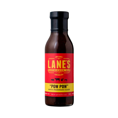 Lanes BBQ Sauce - POW POW - 400ml -  - Mansfield Hunting & Fishing - Products to prepare for Corona Virus