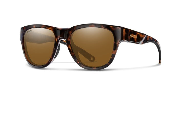 Smith Optics Rockaway - Tortoise Frame Polarized Glass Brown Lens - - Mansfield Hunting & Fishing - Products to prepare for Corona Virus