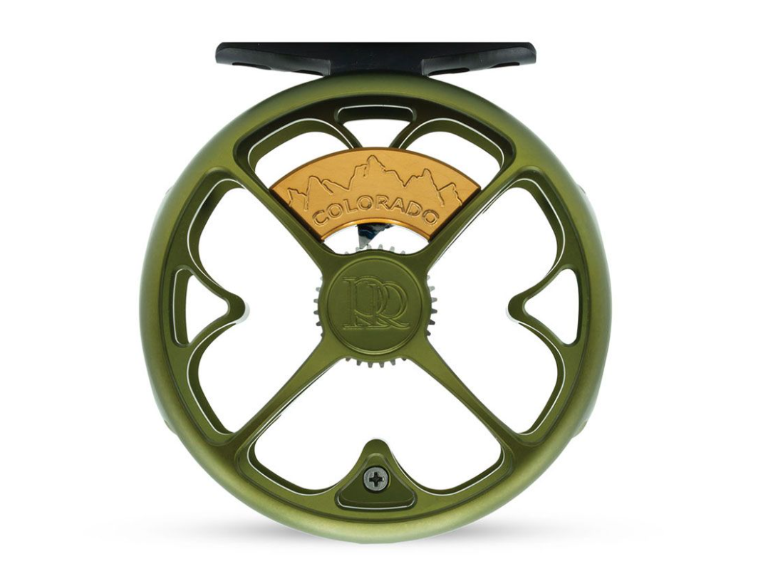 Ross Colorado 4/5 Reel - Olive - OLIVE - Mansfield Hunting & Fishing - Products to prepare for Corona Virus