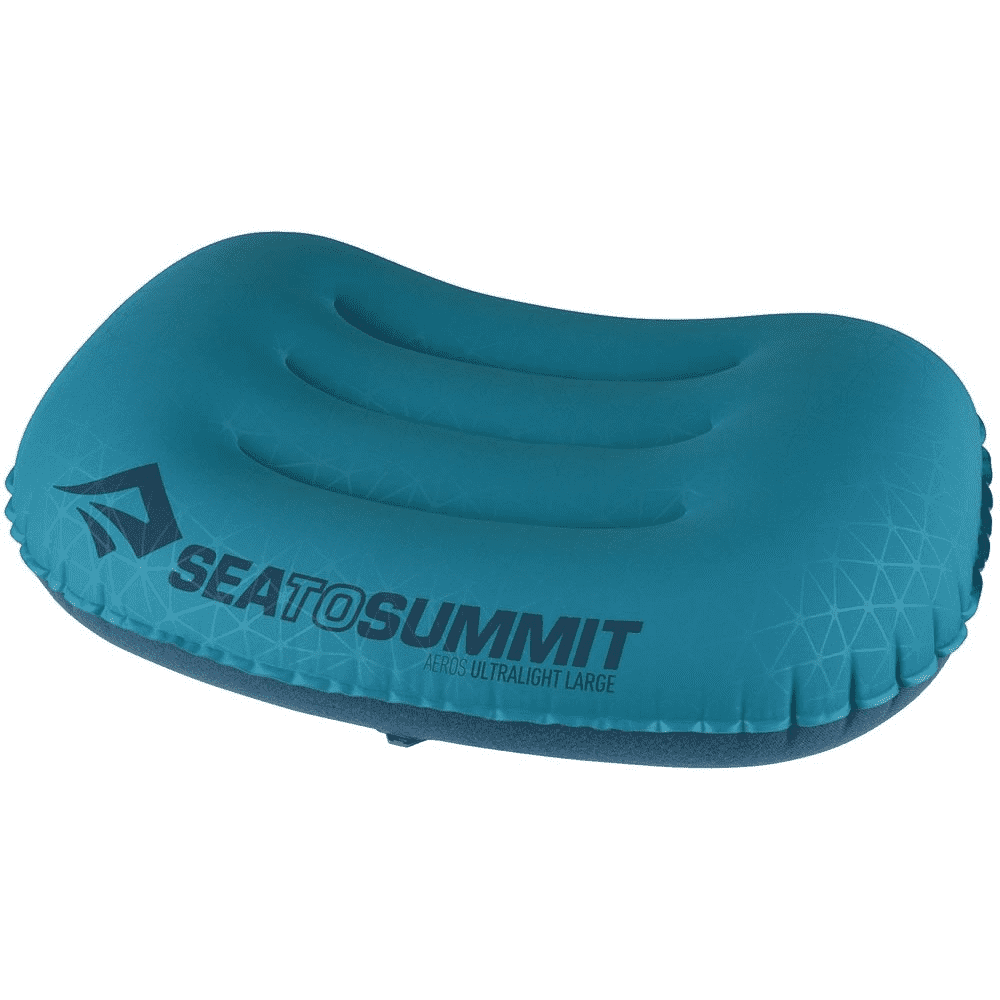 Sea To Summit Aeros Ultralight Pillow Large Aqua - - Mansfield Hunting & Fishing - Products to prepare for Corona Virus