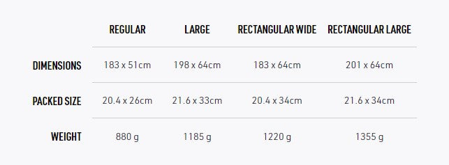 Sea To Summit Camp Plus SI Rectangular Large -  - Mansfield Hunting & Fishing - Products to prepare for Corona Virus