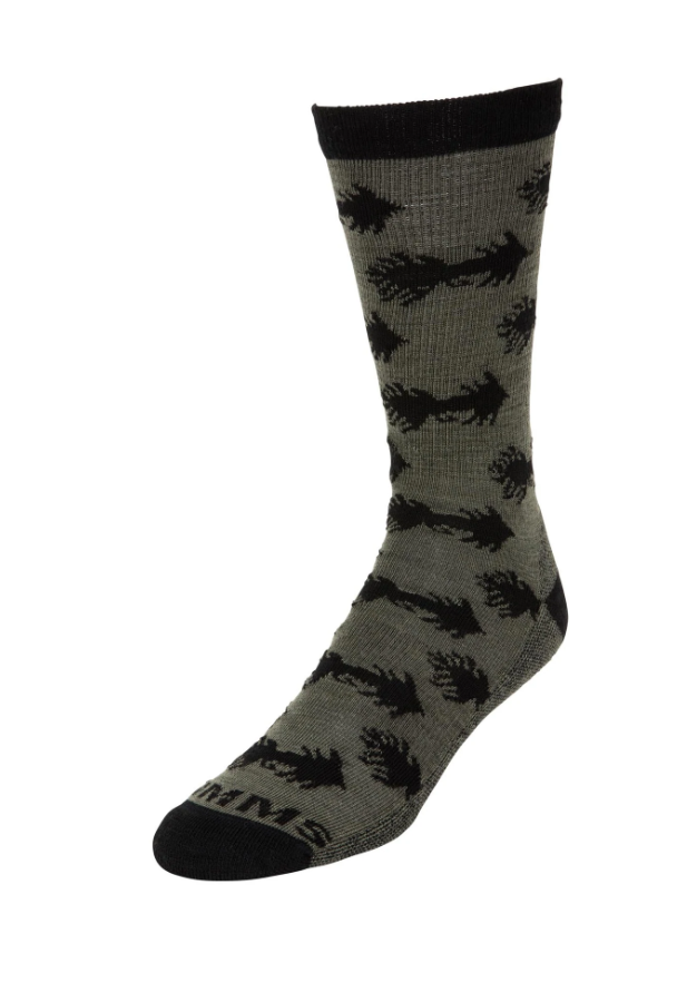 Simms Daily Sock Woolly Bugger - M - Mansfield Hunting & Fishing - Products to prepare for Corona Virus