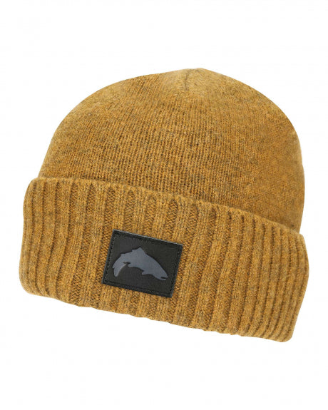 Simms Dockwear Wool Beanie - Dark Bronze - DARK BRONZE - Mansfield Hunting & Fishing - Products to prepare for Corona Virus