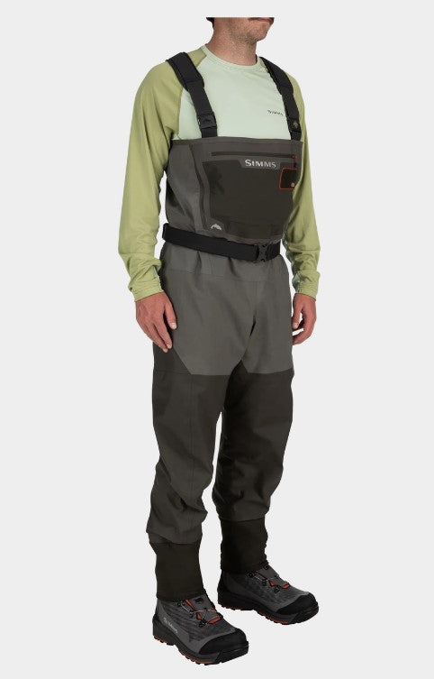 Simms Mens G3 Guide Stockingfoot Waders - Gunmetal -  - Mansfield Hunting & Fishing - Products to prepare for Corona Virus