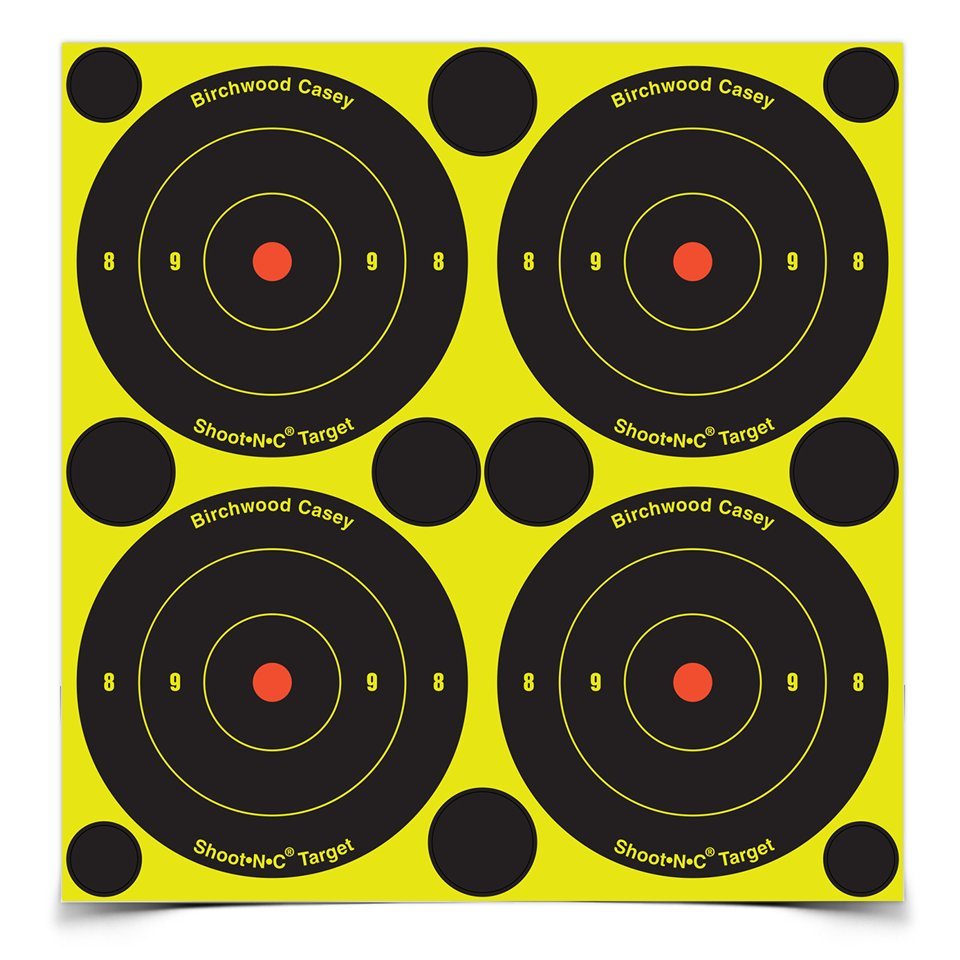 Birchwood Casey Shoot N C Reactive Targets 240 Pack - - Mansfield Hunting & Fishing - Products to prepare for Corona Virus