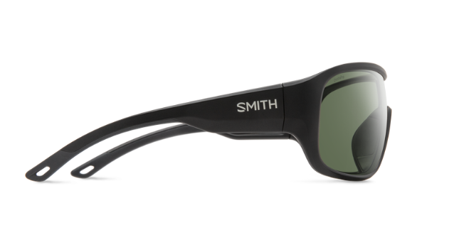 Smith Optics Spinner - Matte Black ChromaPop Polarized Gray Green - - Mansfield Hunting & Fishing - Products to prepare for Corona Virus