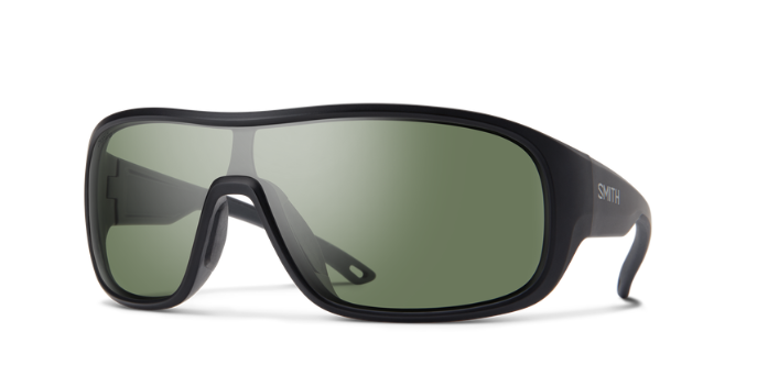 Smith Optics Spinner - Matte Black ChromaPop Polarized Gray Green - - Mansfield Hunting & Fishing - Products to prepare for Corona Virus