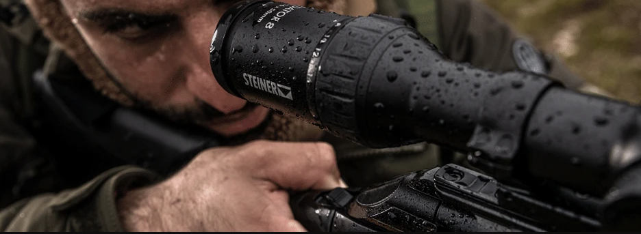 Steiner Predator 8 3-24x50 E3 IR CCW Ballistic Turret Scope - - Mansfield Hunting & Fishing - Products to prepare for Corona Virus