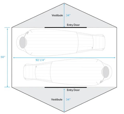 Stone Glacier Skyscraper 2 Person Tent -  - Mansfield Hunting & Fishing - Products to prepare for Corona Virus