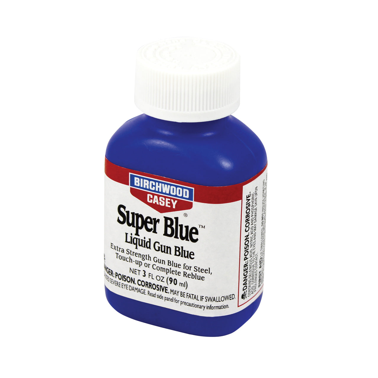 Birchwood Casey Super Blue Liquid Gun Blue 3oz - - Mansfield Hunting & Fishing - Products to prepare for Corona Virus