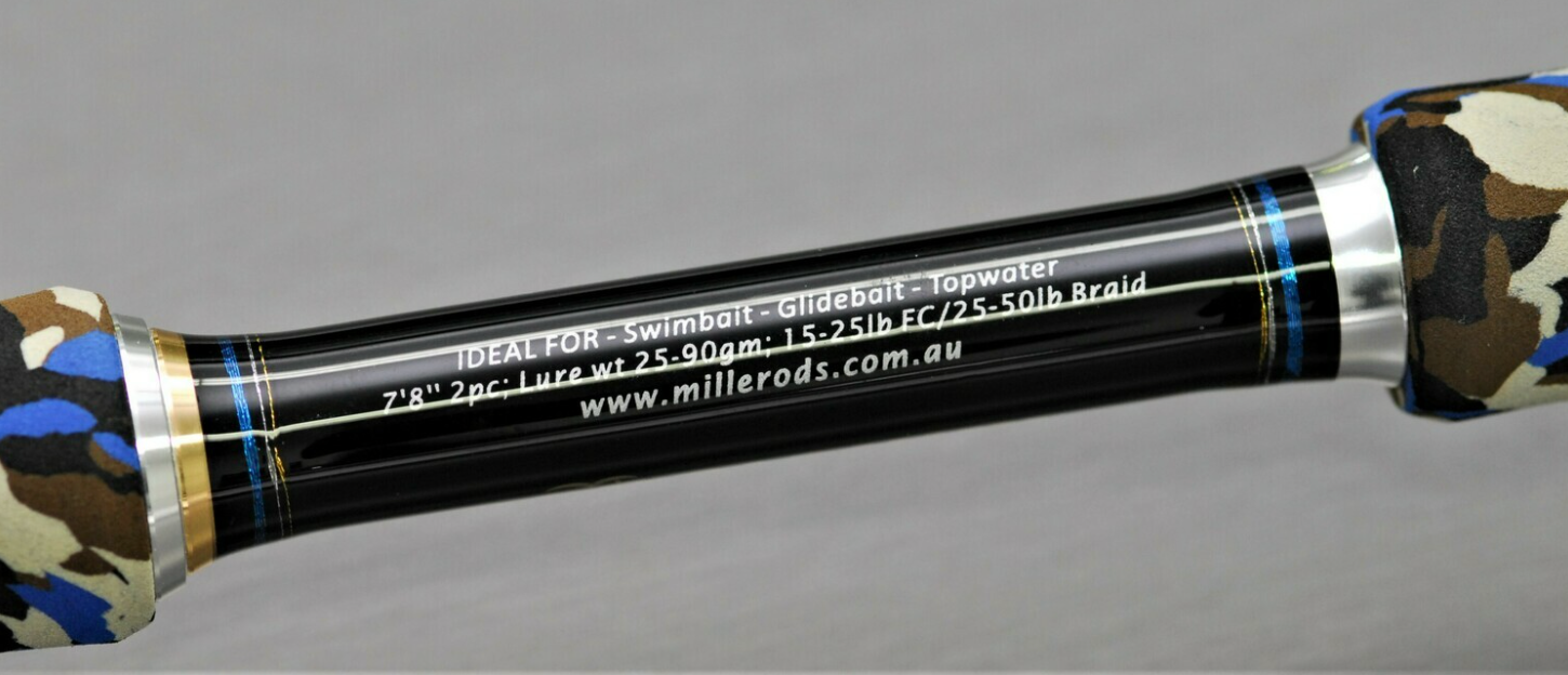 Miller Rods Swimfreak Power 732 -  - Mansfield Hunting & Fishing - Products to prepare for Corona Virus