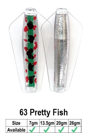 Tassie Devil - 26gr Lure - 26GR / 63 PRETTY FISH - Mansfield Hunting & Fishing - Products to prepare for Corona Virus