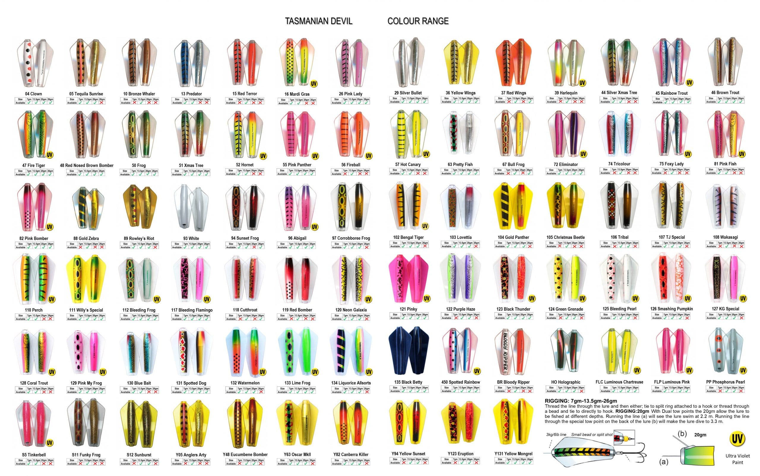 Tassie Devil - 26gr Lure -  - Mansfield Hunting & Fishing - Products to prepare for Corona Virus