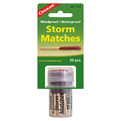 Coghlans Windproof/Waterproof Storm Matches - - Mansfield Hunting & Fishing - Products to prepare for Corona Virus