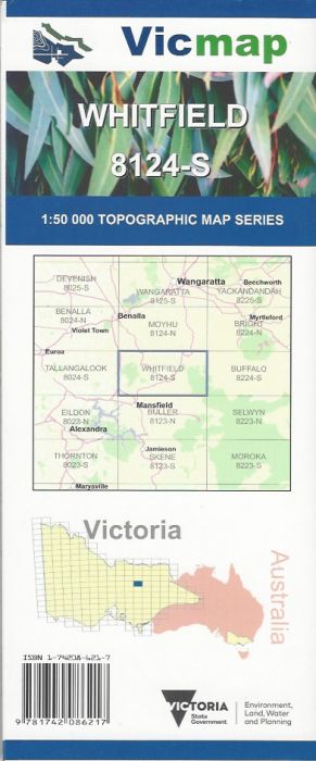 Vic Map - Whitfield 8124-S - - Mansfield Hunting & Fishing - Products to prepare for Corona Virus
