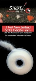 NZ Strike Indicator Wool Yarn Spool - STEALTHY WHITE - Mansfield Hunting & Fishing - Products to prepare for Corona Virus