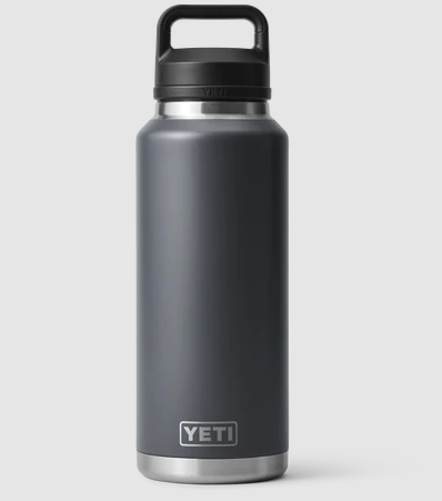 Yeti 46oz Bottle With Chug Cap - 46OZ / CHARCOAL - Mansfield Hunting & Fishing - Products to prepare for Corona Virus