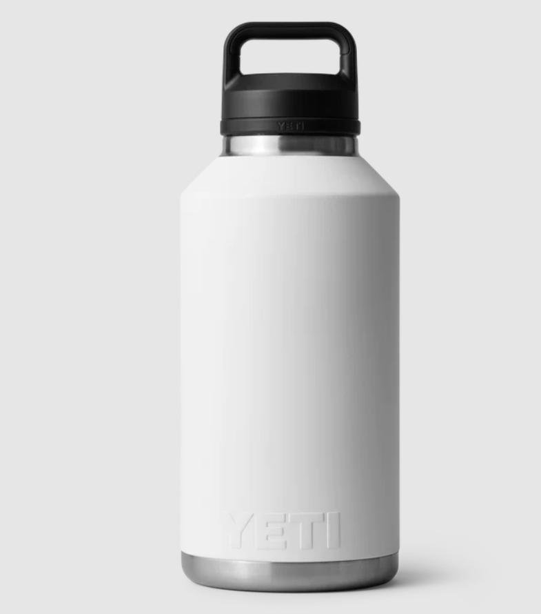 Yeti 64oz Bottle with Chug Cap (1.9L) - 64OZ / WHITE - Mansfield Hunting & Fishing - Products to prepare for Corona Virus
