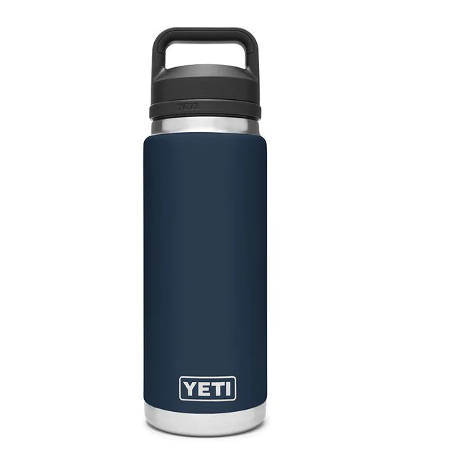 Yeti 26oz Bottle with Chug Cap (769ml) - 26OZ / NAVY - Mansfield Hunting & Fishing - Products to prepare for Corona Virus