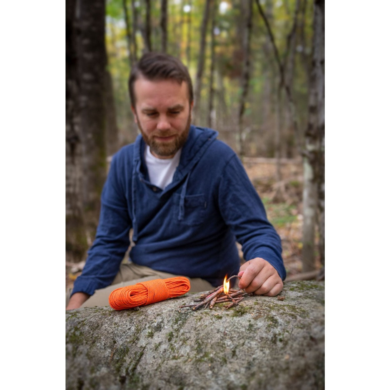 SOL Fire Lite Utility Reflective Tinder Cord - 100ft - - Mansfield Hunting & Fishing - Products to prepare for Corona Virus