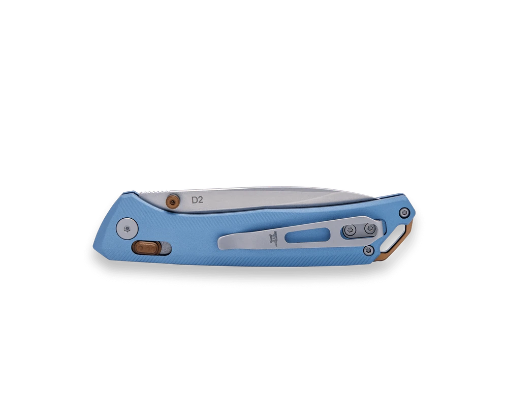 Buck Nomad Navy Blue 8.26cm Knife - - Mansfield Hunting & Fishing - Products to prepare for Corona Virus