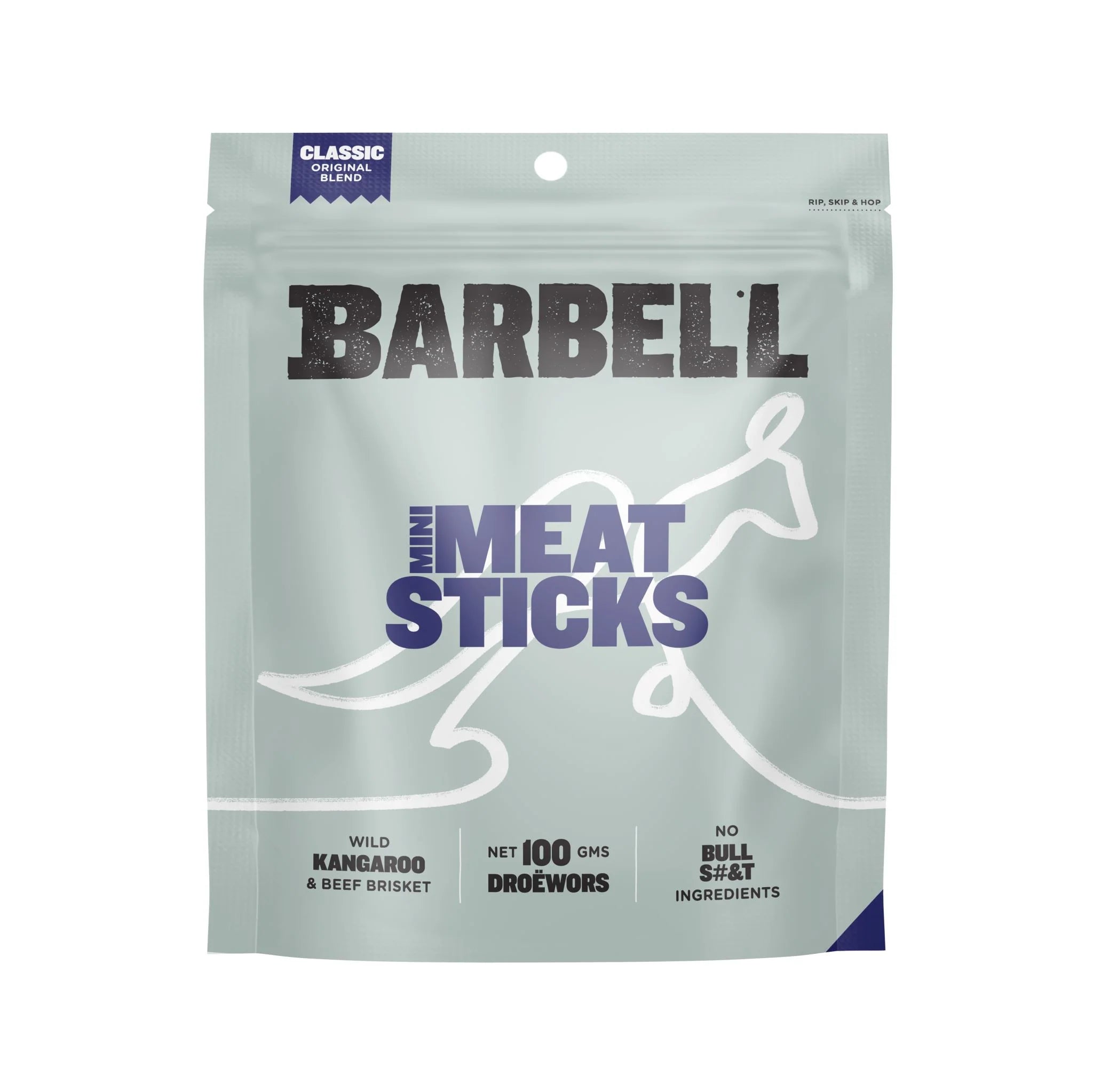 Barbell Meat Sticks - Various Flavours - 100g - CLASSIC - Mansfield Hunting & Fishing - Products to prepare for Corona Virus