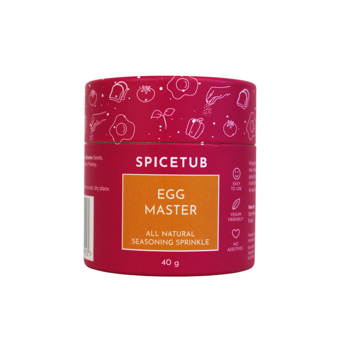 Spicetub Egg Master - 40G - - Mansfield Hunting & Fishing - Products to prepare for Corona Virus