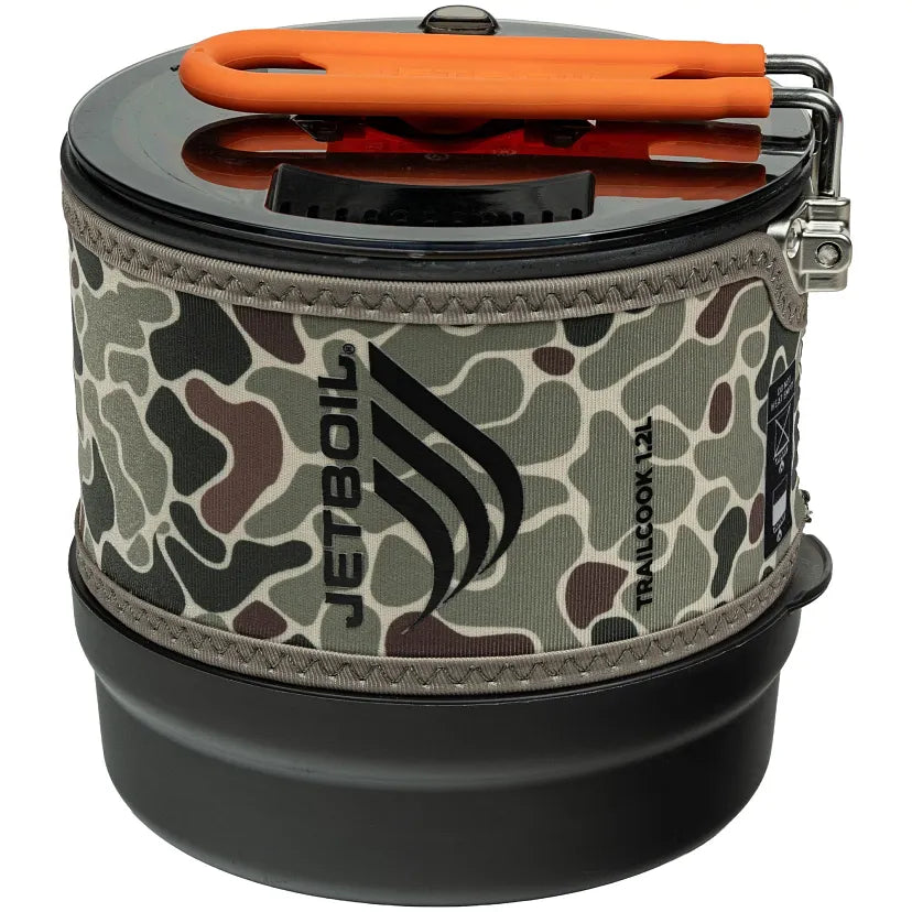 Jetboil TrailCook 1.2L - Duck Camo - - Mansfield Hunting & Fishing - Products to prepare for Corona Virus
