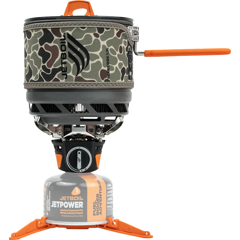 Jetboil TrailCook 1.2L - Duck Camo - - Mansfield Hunting & Fishing - Products to prepare for Corona Virus