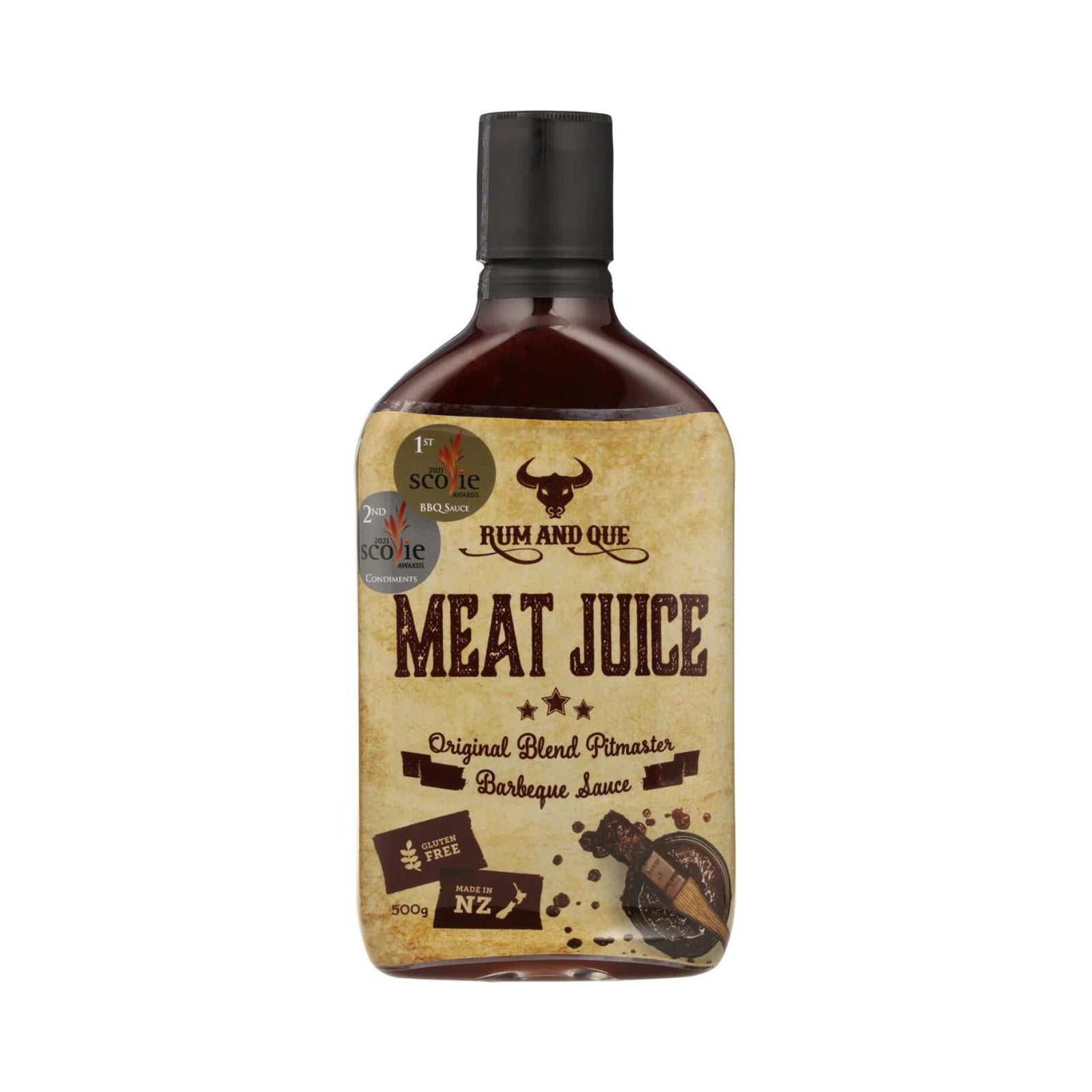 Rum & One Meat Juice BBQ Sauce - 500g - - Mansfield Hunting & Fishing - Products to prepare for Corona Virus