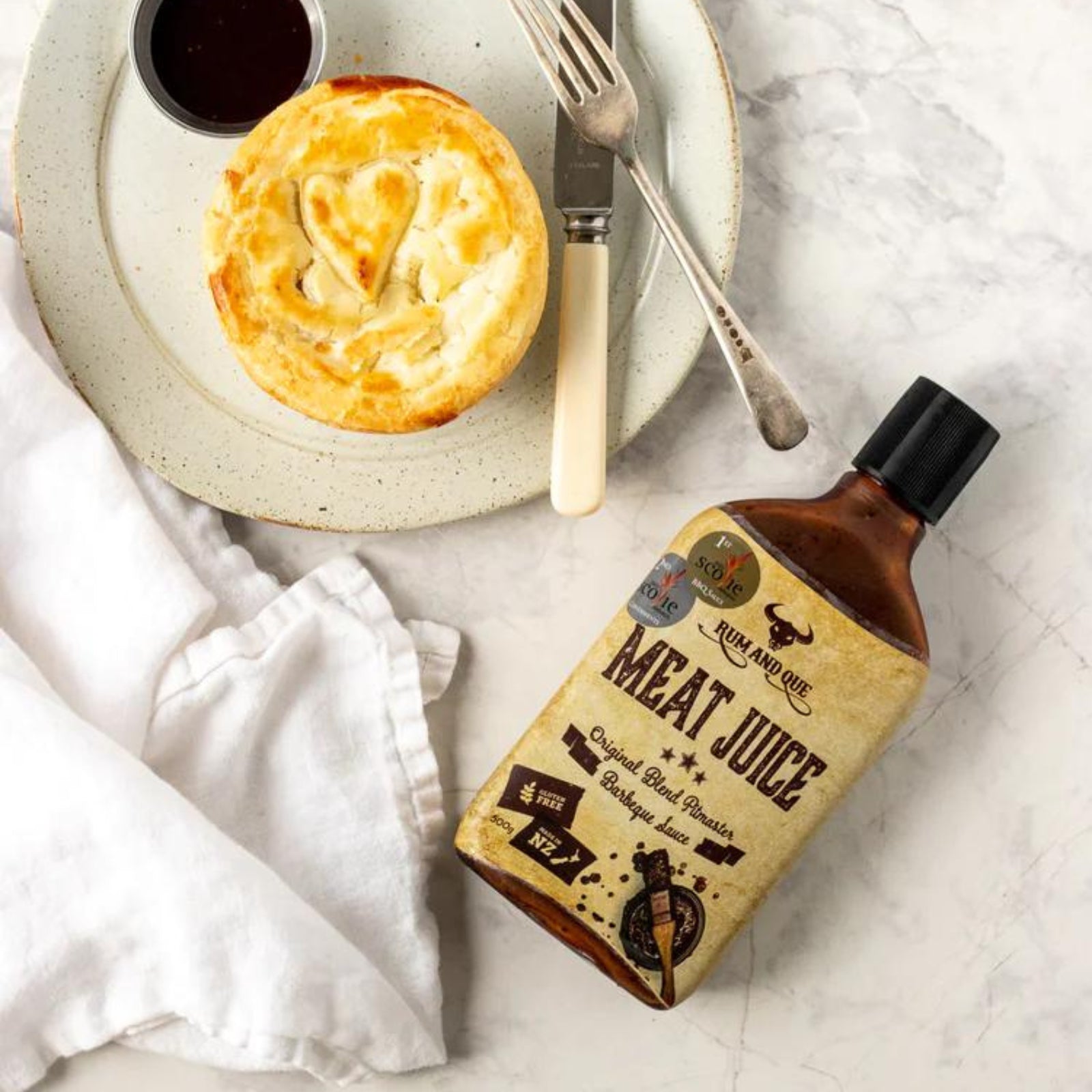 Rum & One Meat Juice BBQ Sauce - 500g - - Mansfield Hunting & Fishing - Products to prepare for Corona Virus