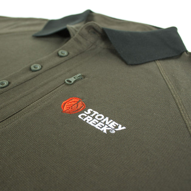 Stoney Creek Q-Wick Dry Polo Tee - - Mansfield Hunting & Fishing - Products to prepare for Corona Virus