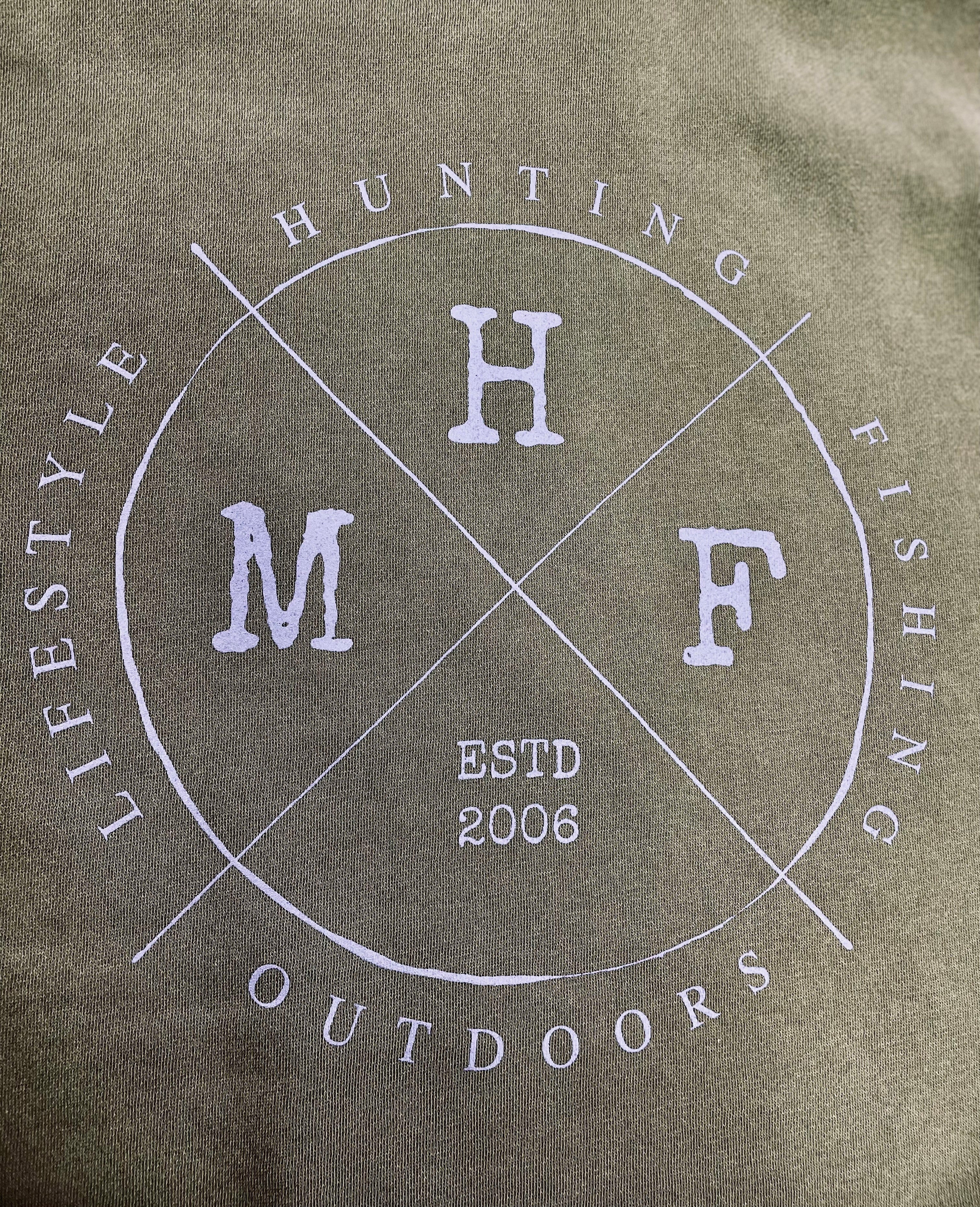 MHF Womens Lifestyle Relax Faded Half Zip Jumper