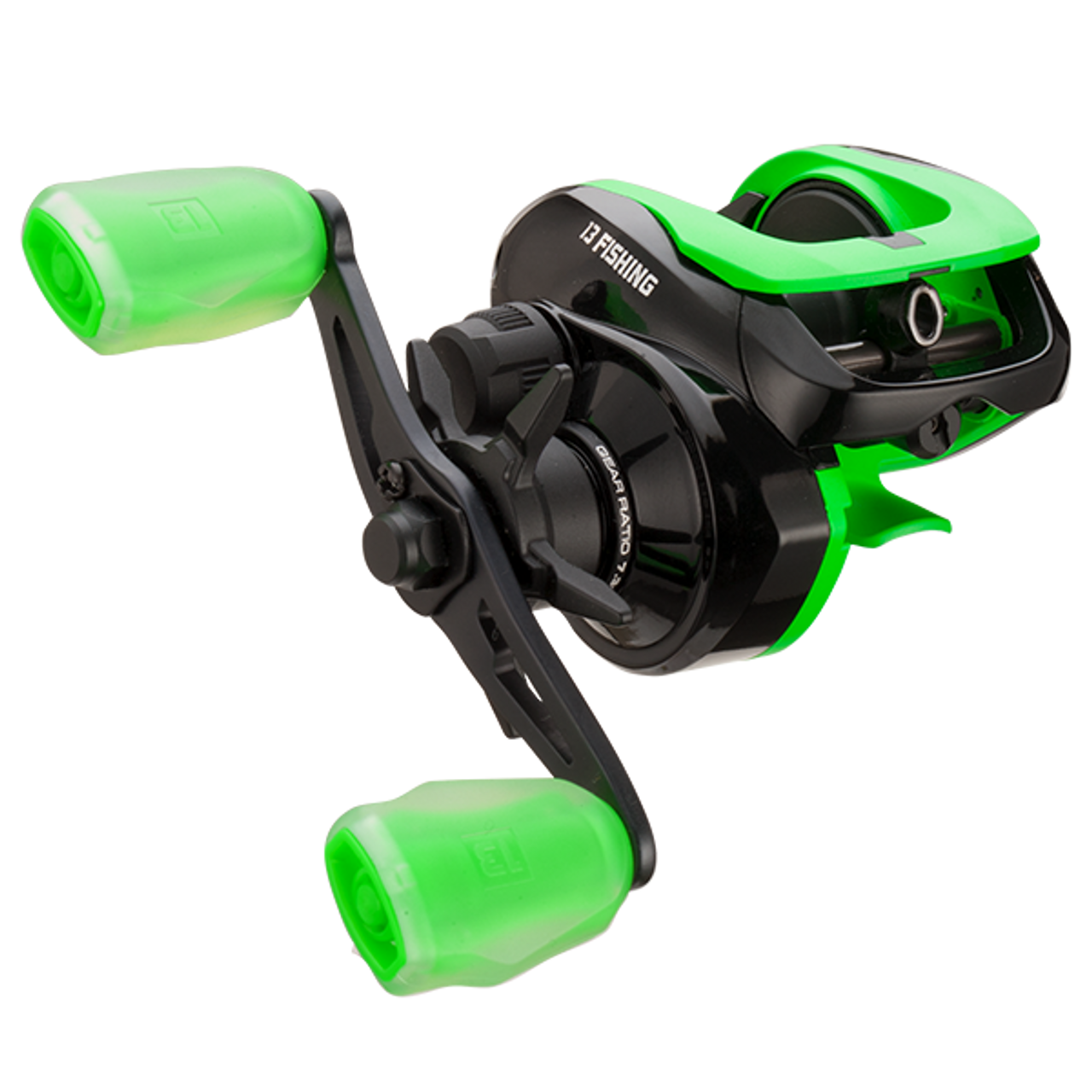 13 Fish Modus Radioactive Pickle Baitcast Reel - 7.3:1 RH -  - Mansfield Hunting & Fishing - Products to prepare for Corona Virus