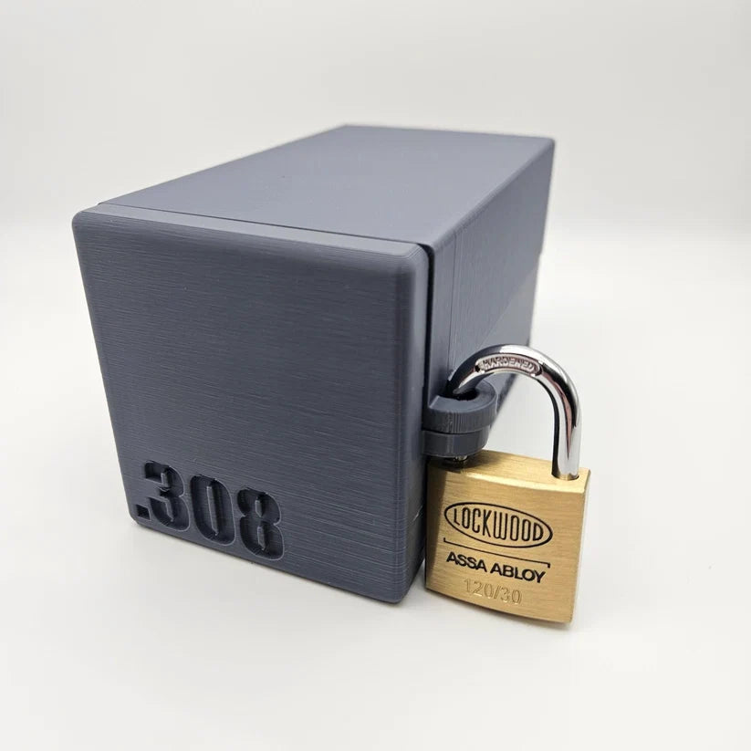 Homeland Tactical Ammo Box - Lockable 40 Rnd - 308/243win