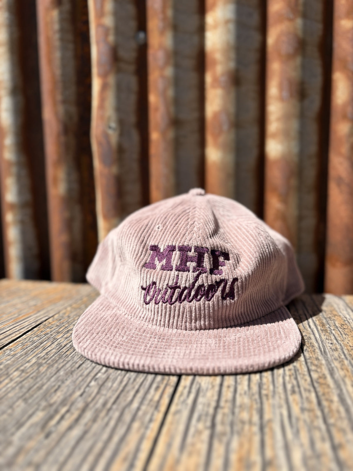 MHF Outdoors Cord Cap - Hazy Pink