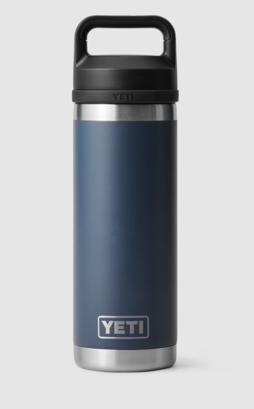 Yeti 18oz Bottle with Chug Cap (532ml) - 18OZ / NAVY - Mansfield Hunting & Fishing - Products to prepare for Corona Virus