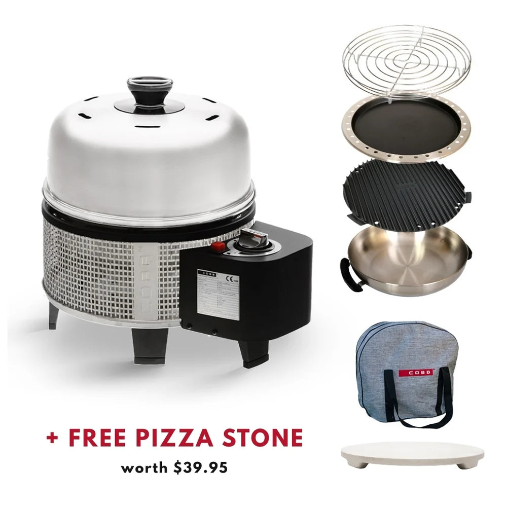 COBB Grill Gas Bundle Package - - Mansfield Hunting & Fishing - Products to prepare for Corona Virus