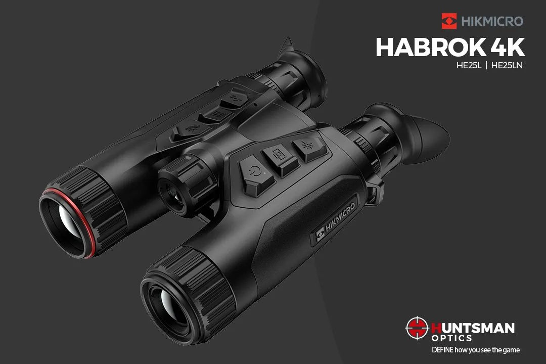 Hikmicro HE25L 2.0 Habrok 25mm LRF Thermal Binoculars
