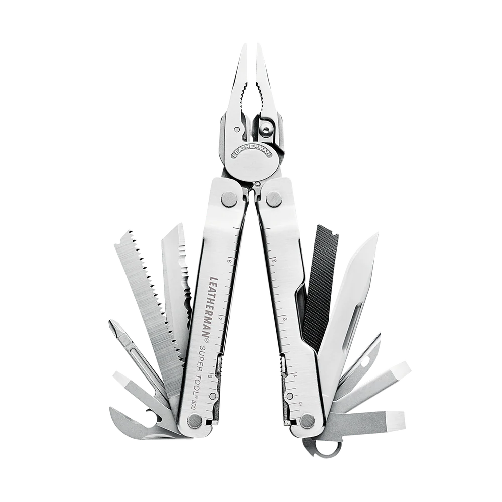 Leatherman Supertool 300 with Nylon Sheath - Hangsell - - Mansfield Hunting & Fishing - Products to prepare for Corona Virus