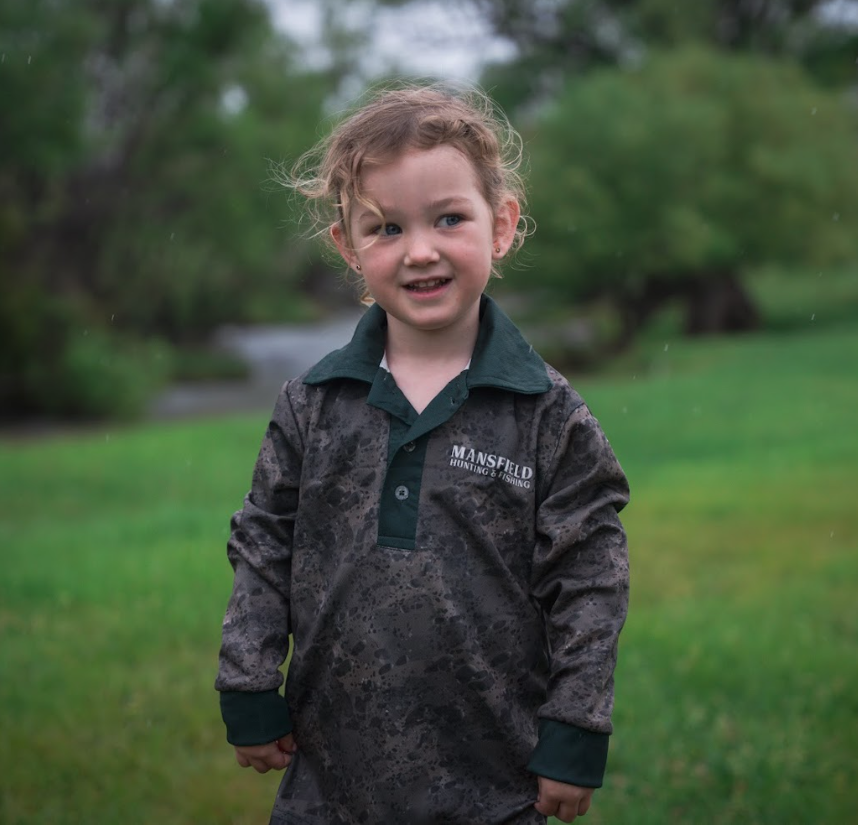 MHF Kids Cod Fishing Shirt - UV50 - Green
