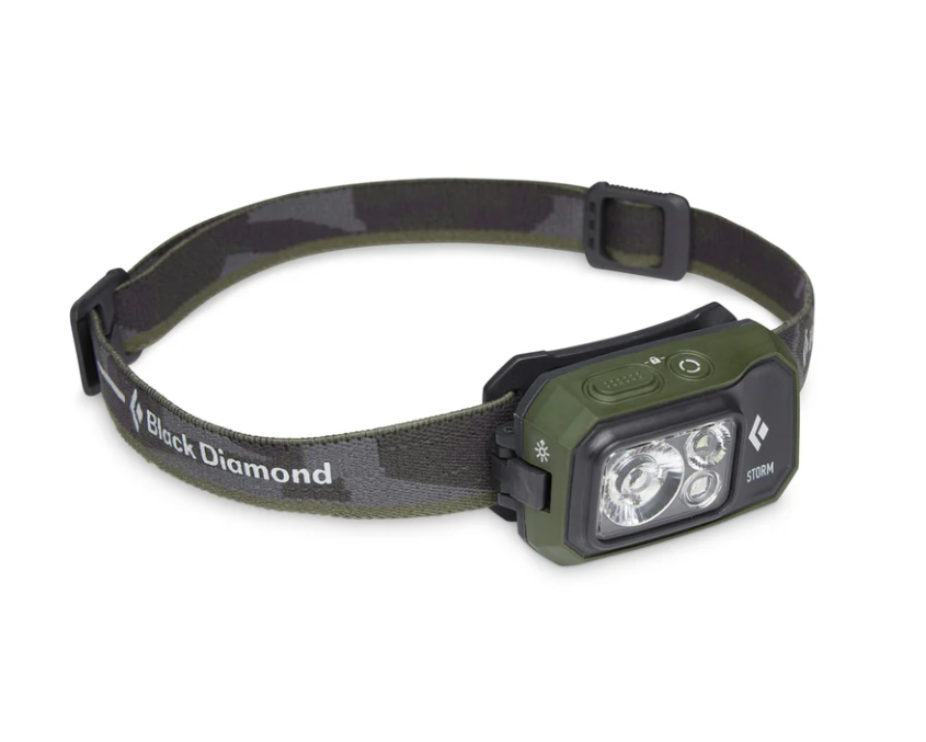 Black Diamond Storm 450 Headlamp - DARK OLIVE - Mansfield Hunting & Fishing - Products to prepare for Corona Virus