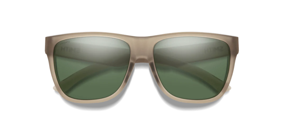 Smith Optics Lowdown 2 Matte Summit Crystal Polarized Grey Green Lens