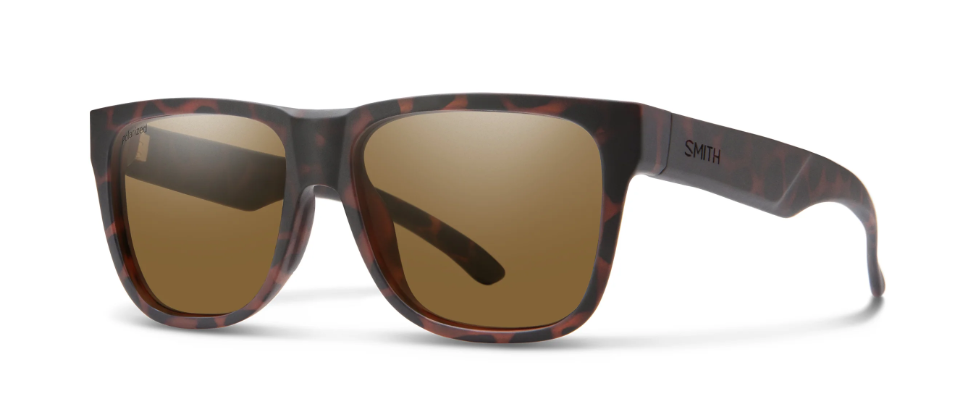 Smith Lowdown 2 Core Matte Tortoise Brown Polarized Lens