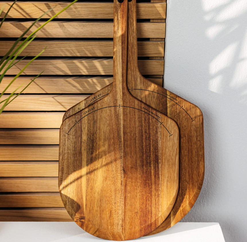 Gozney Acacia Wood Pizza Peel & Server - - Mansfield Hunting & Fishing - Products to prepare for Corona Virus