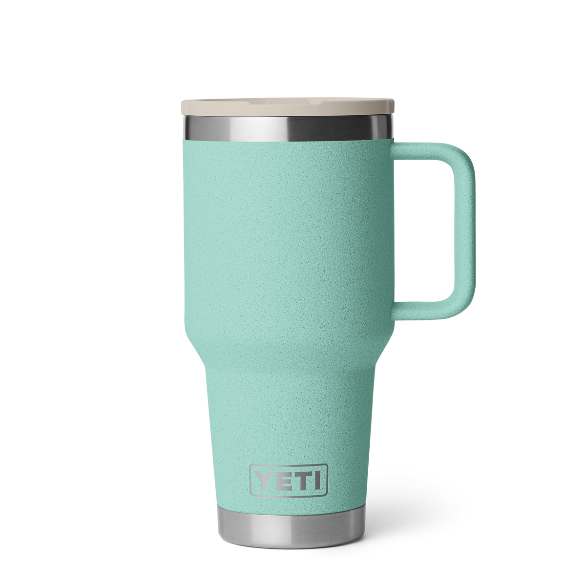 Yeti 30oz Travel Straw Mug (887ml) - 30OZ / Sea Stone - Mansfield Hunting & Fishing - Products to prepare for Corona Virus