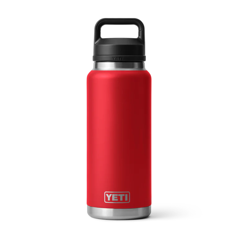 Yeti 36oz Bottle with Chug Cap - 36OZ / RESCUE RED - Mansfield Hunting & Fishing - Products to prepare for Corona Virus
