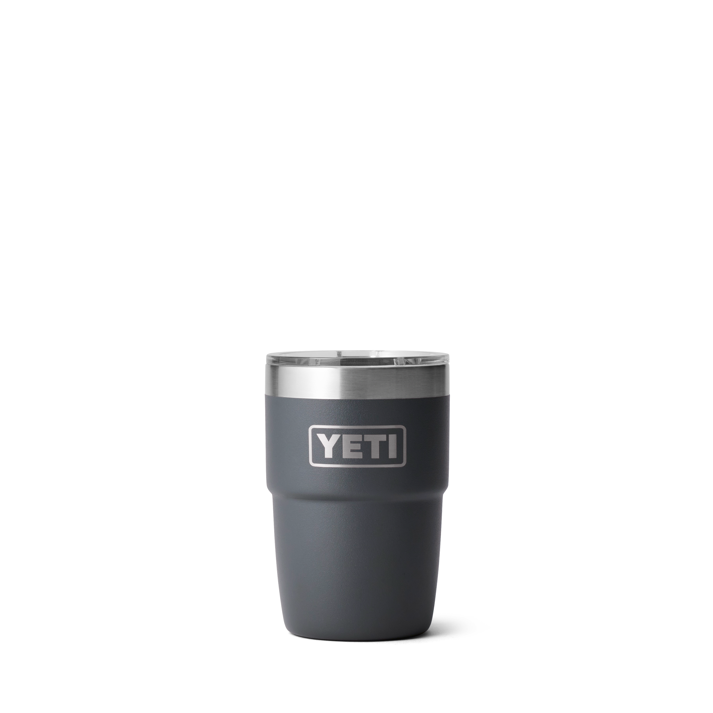 Yeti 8oz Stackable Tumbler - 8OZ / CHARCOAL - Mansfield Hunting & Fishing - Products to prepare for Corona Virus