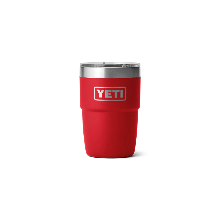 Yeti 8oz Stackable Tumbler - 8OZ / RESCUE RED - Mansfield Hunting & Fishing - Products to prepare for Corona Virus