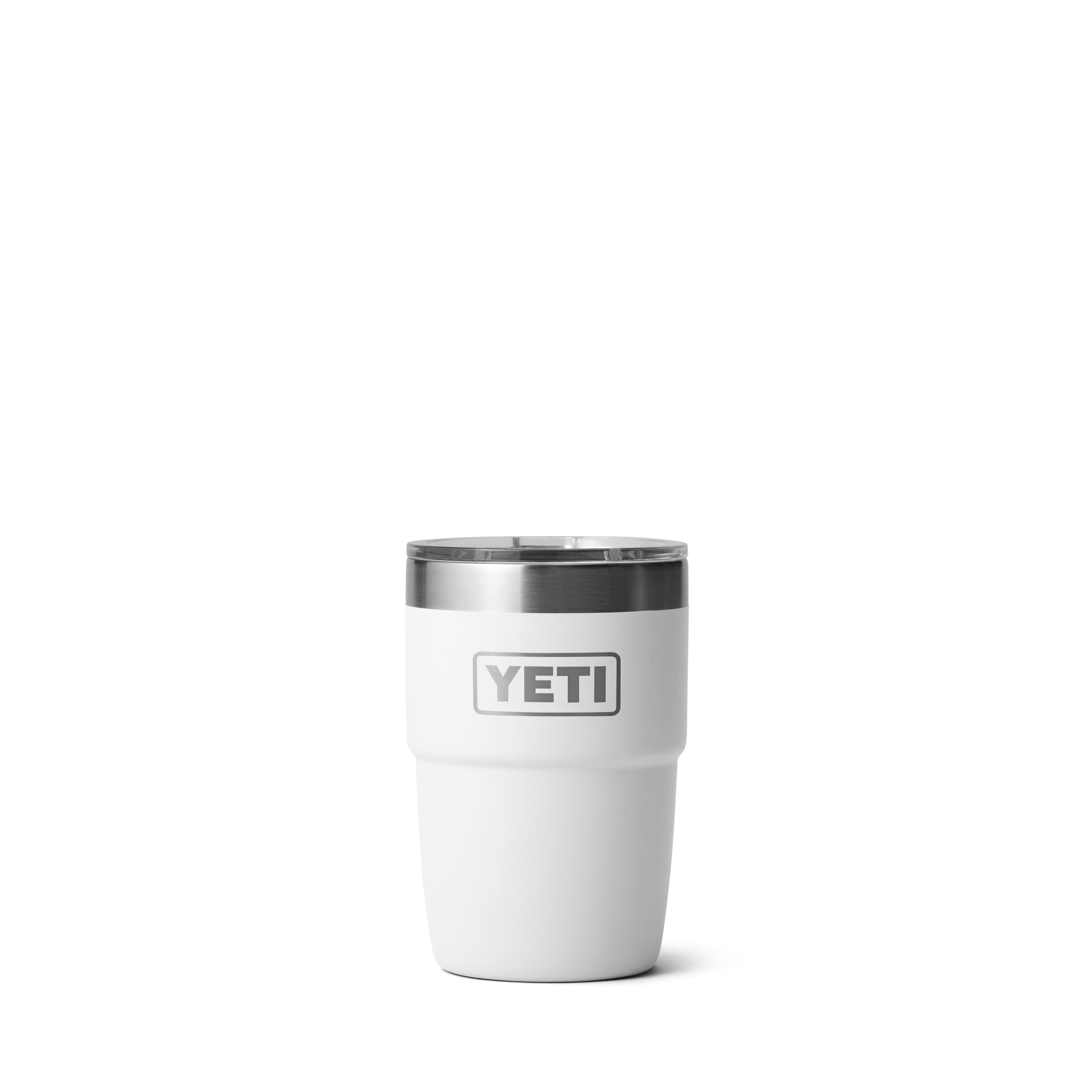 Yeti 8oz Stackable Tumbler (236ml) - 8OZ / WHITE - Mansfield Hunting & Fishing - Products to prepare for Corona Virus
